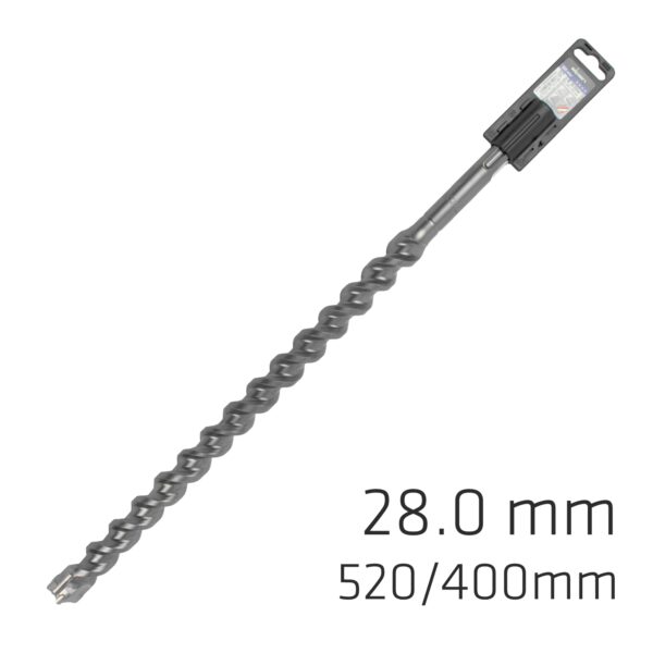 SDS MAX DRILL BIT 520X400 28MM
