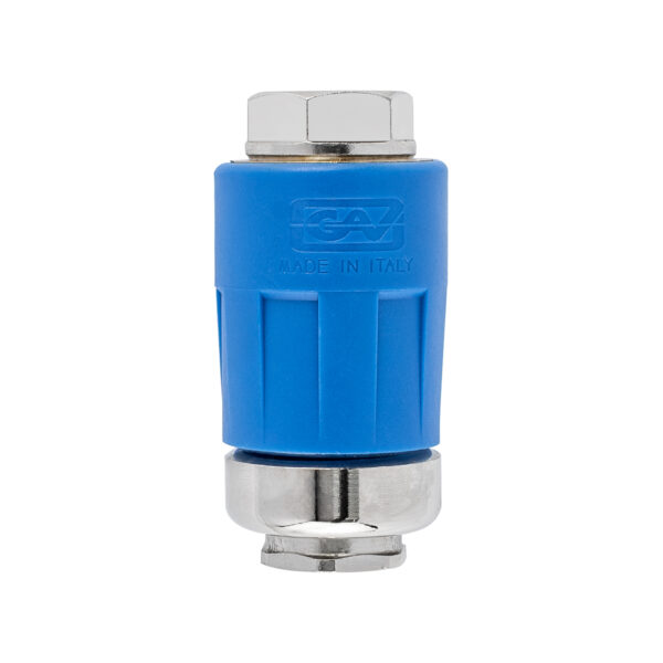 SAFETY QUICK COUPLER 1/4'F TWO STAGE RELEASE AIRBLOCK