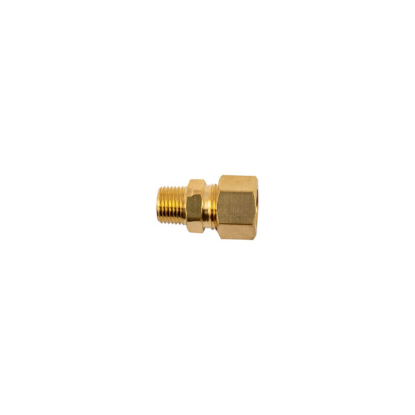 BRASS CONICAL STR. 8MM X 1/8' M