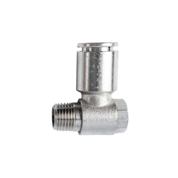 METAL SWIV. ELBOW 12MM X 1/4' M